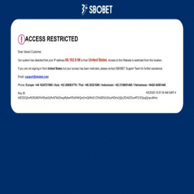 Скриншот главной страницы сайта sbobet.com