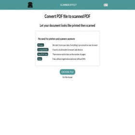 Скриншот главной страницы сайта scannereffect.com