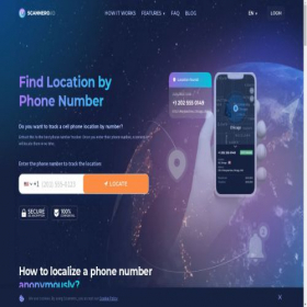 Скриншот главной страницы сайта scannero.io