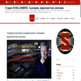 Скриншот главной страницы сайта schellenberg.pro