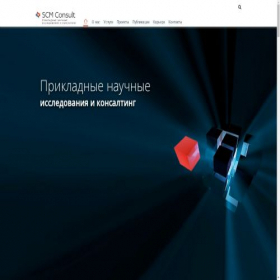 Скриншот главной страницы сайта scmconsult.ru