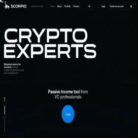 Скриншот главной страницы сайта scorpiovc.com