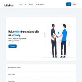 Скриншот главной страницы сайта sdelki.lakileki.com