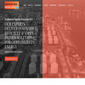 Скриншот главной страницы сайта seahavenmarine.nl