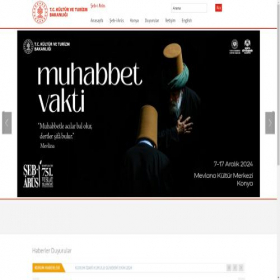 Скриншот главной страницы сайта sebiarus.ktb.gov.tr