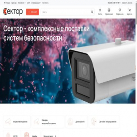 Скриншот главной страницы сайта secthor.ru