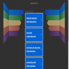 Скриншот главной страницы сайта secure.tv