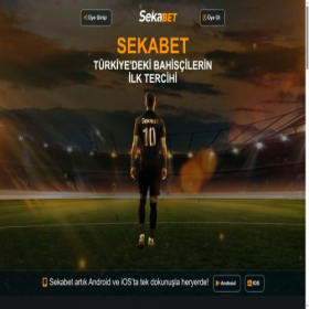 Скриншот главной страницы сайта sekabet.com