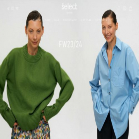 Скриншот главной страницы сайта select-studio.ru
