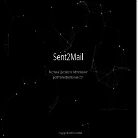 Скриншот главной страницы сайта sent2mail.com