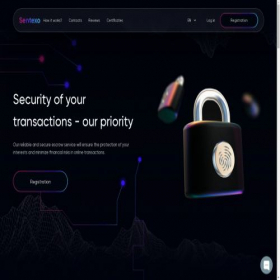 Скриншот главной страницы сайта sentexo.com