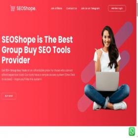 Скриншот главной страницы сайта seoshope.com