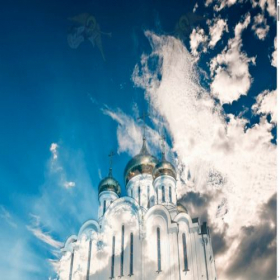 Скриншот главной страницы сайта serafimasvetlaya.ru