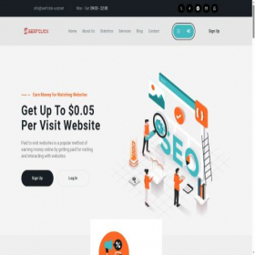 Скриншот главной страницы сайта serfclick-usd.net