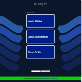 Скриншот главной страницы сайта serv2.sat-billing.pro