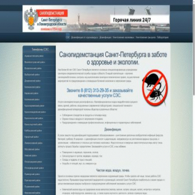 Скриншот главной страницы сайта ses-78.ru