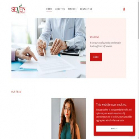 Скриншот главной страницы сайта seveninv.com