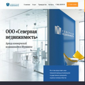 Скриншот главной страницы сайта sevned.ru