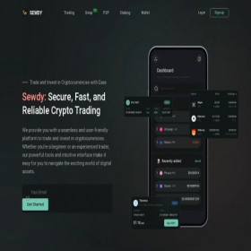 Скриншот главной страницы сайта sewdy.com