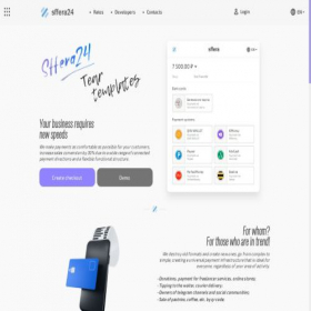Скриншот главной страницы сайта sffera24.com