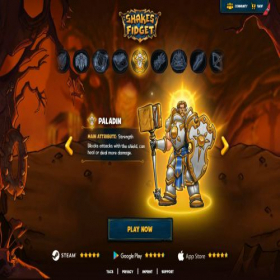 Скриншот главной страницы сайта sfgame.net