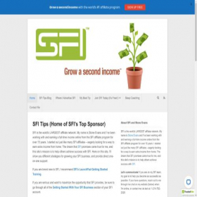 Скриншот главной страницы сайта sfitips.com