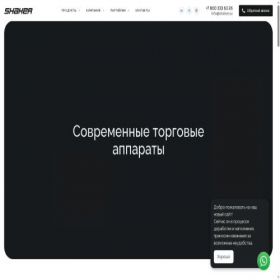 Скриншот главной страницы сайта shaker.su