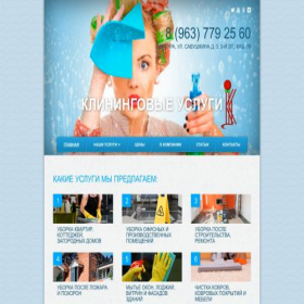 Скриншот главной страницы сайта shaturaclean.ru