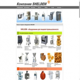 Скриншот главной страницы сайта sheldem.ru
