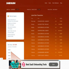 Скриншот главной страницы сайта shibburn.com