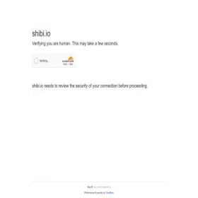 Скриншот главной страницы сайта shibi.io