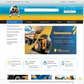 Скриншот главной страницы сайта shinastk.ru