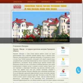 Скриншот главной страницы сайта shingary.ru