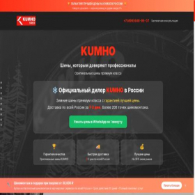Скриншот главной страницы сайта shinotrade.ru