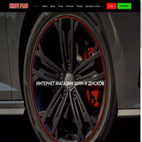 Скриншот главной страницы сайта shinyexpress.ru
