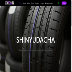 Скриншот главной страницы сайта shinyudacha.ru