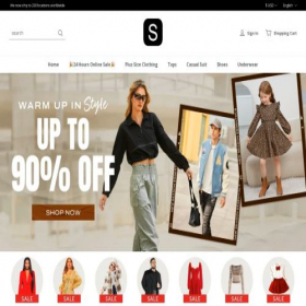 Скриншот главной страницы сайта shnfit.com