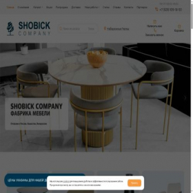 Скриншот главной страницы сайта shobick.ru