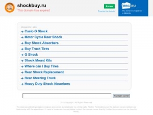 Скриншот главной страницы сайта shockbuy.ru
