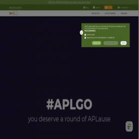 Скриншот главной страницы сайта shop.aplgo.com