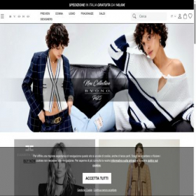 Скриншот главной страницы сайта shopbvono.com