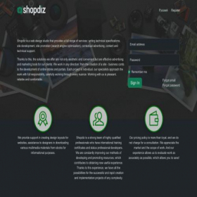 Скриншот главной страницы сайта shopdiz.pro