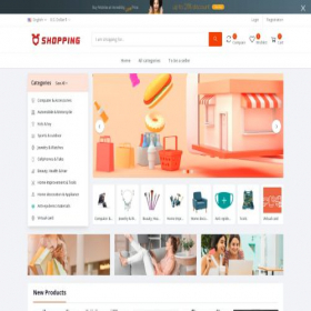 Скриншот главной страницы сайта shoppingants.com