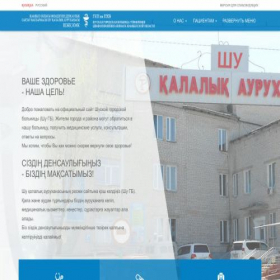 Скриншот главной страницы сайта shugb.kz