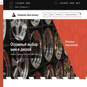 Скриншот главной страницы сайта shulba.ru