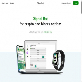 Скриншот главной страницы сайта signal4y.com