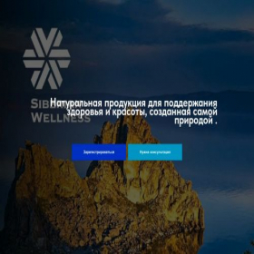 Скриншот главной страницы сайта sila-sibirii.site