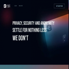 Скриншот главной страницы сайта silentesim.com