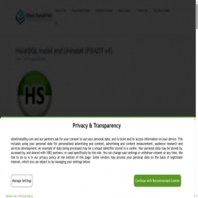 Скриншот главной страницы сайта silentinstallhq.com