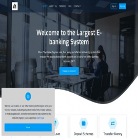 Скриншот главной страницы сайта silvercityonlinepay.com